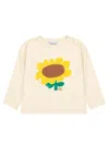 Bobo Choses Sunflower T-shirt In White