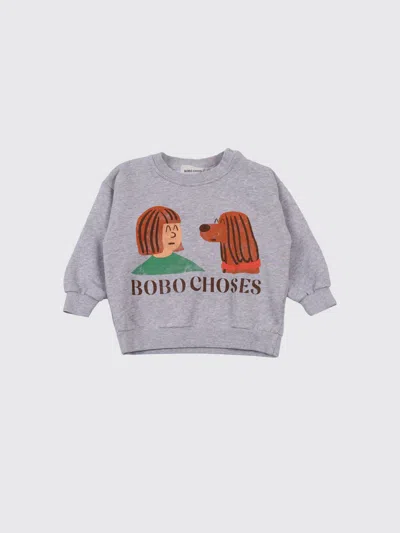Bobo Choses Babies' Sweater  Kids Color Grey In Gray