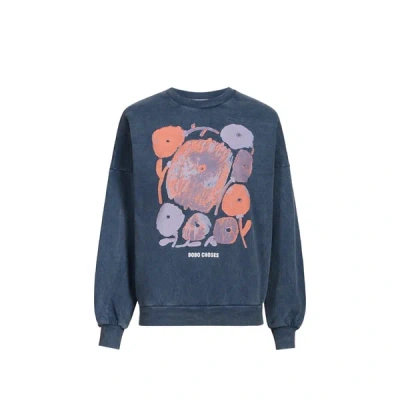 Bobo Choses Sweatshirt En Coton In Blue