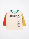 Bobo Choses Square Color Block T-shirt In Bunt