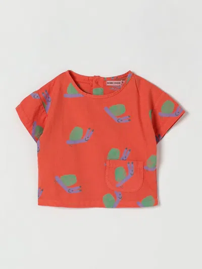 Bobo Choses Babies' T-shirt  Kids Color Orange In Red