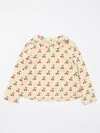 Bobo Choses Baby Cherry All Over Collar T-shirt In Weiss