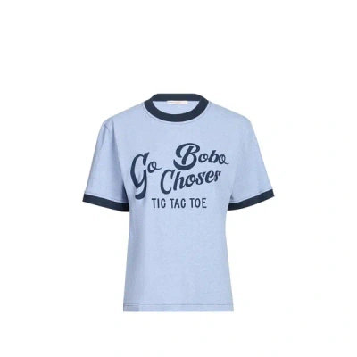 Bobo Choses T-shirt Imprimé En Coton In Blue