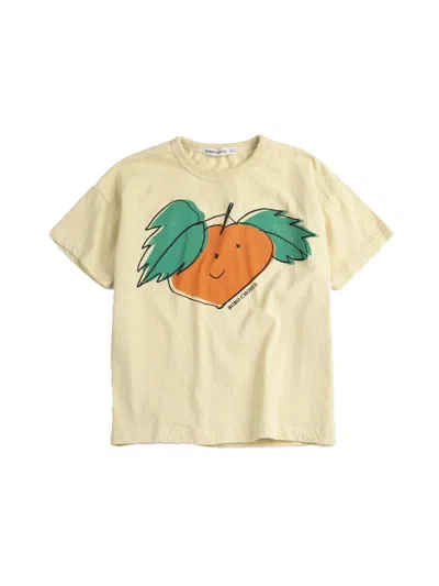 Bobo Choses "tangerine" T-shirt In Yellow