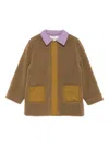 Bobo Choses Teddy Jacket In Brown