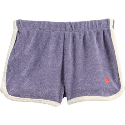 Bobo Choses Babies'  Terry Cloth Shorts In Navy Blue