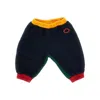 Bobo Choses "tic Tac Toe" Color Block Sweatpants Kids In Black
