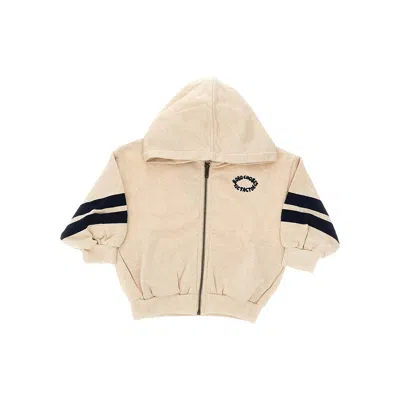 Bobo Choses 'tic Tac Toe' Full-zip Hoodie Kids In Neutral