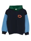 Bobo Choses Tic Tac Toe Hoodie In Blue