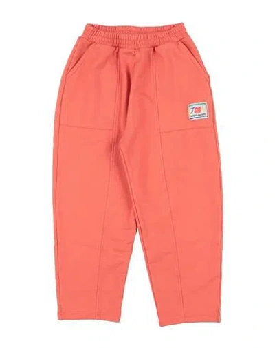 Bobo Choses Babies'  Toddler Boy Pants Orange Size 6 Organic Cotton, Elastane