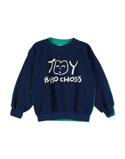 Bobo Choses Babies'  Toddler Boy Sweatshirt Midnight Blue Size 6 Organic Cotton, Cotton