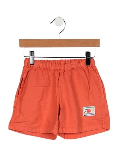 Pre-owned Bobo Choses Babies' Toddler Boys Cotton Shorts In Orange