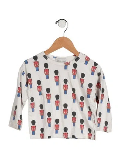 Pre-owned Bobo Choses Babies' Toddler Boys' Patterned T-shirt In Neutrals