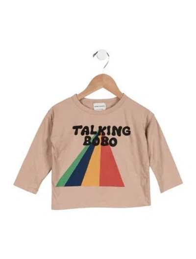 Pre-owned Bobo Choses Babies' Toddler Boys' Prism Graphic T-shirt In Neutral