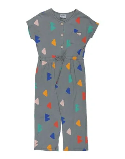 Bobo Choses Babies'  Toddler Girl Jumpsuit Grey Size 4 Organic Cotton