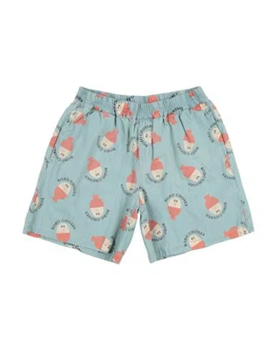 Bobo Choses Babies'  Toddler Girl Shorts & Bermuda Shorts Light Blue Size 6 Cotton