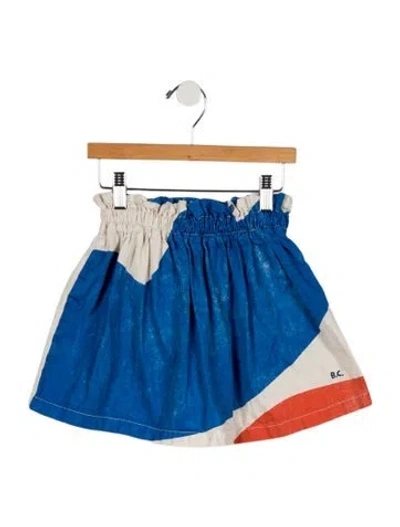 Pre-owned Bobo Choses Babies' Toddler Girls' Pattern Print Skirt In Blue