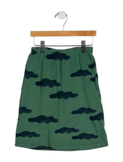 Pre-owned Bobo Choses Babies' Toddler Girls' Print Skirt In Green