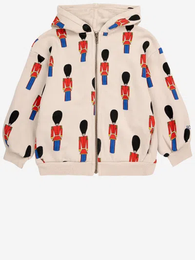 Bobo Choses Toy Soldier Print Sweatshirt In Beige