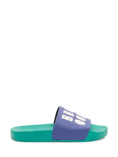 Bobo Choses Trendy Mini Sandals With Logo Strap In Multicolor