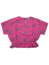 Bobo Choses Ts Mm Stampa Lumaca In Fuchsia