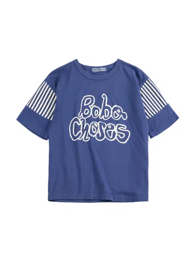 Bobo Choses T-shirt Con Logo In Multi