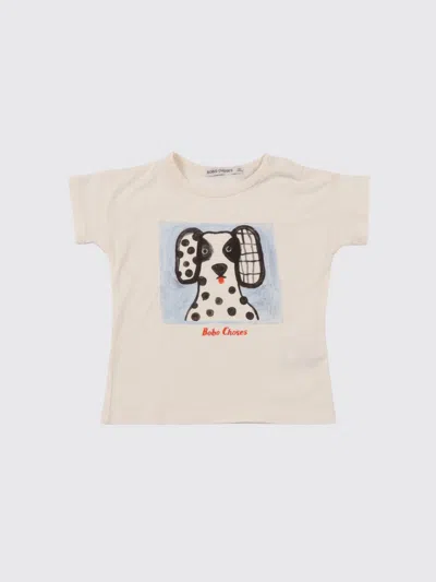 Bobo Choses Babies' T-shirt  Kids Color White