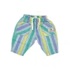 Bobo Choses Ulticolor Stripes Denim Pants Kids In Multicolor