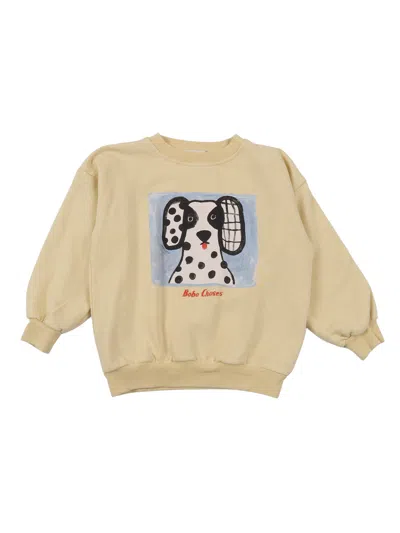 Bobo Choses Kids'  Van Dog Sweatshirt In Neutral