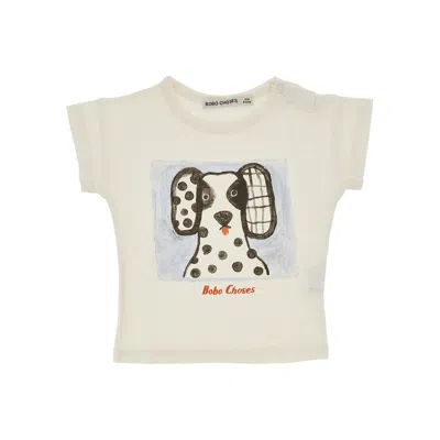 Bobo Choses 'van Dog' T-shirt Kids In White