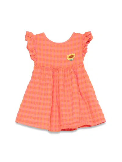 Bobo Choses Vichy Dress In Red