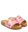 Bobo Choses Graphic-print Open Toe Sandals In Pink