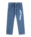 Bobo Choses Wavy Logo Jeans In Blue