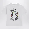 Bobo Choses White T-shirt With Logo Print In White