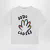 Bobo Choses White T-shirt With Logo Print In White