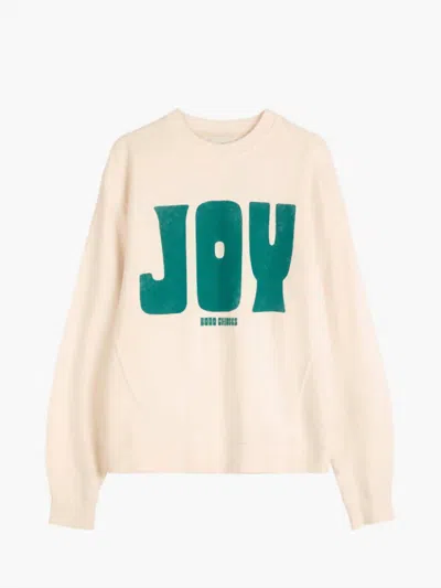 Bobo Choses Women's Joy Sweatshirt In White In Neutral
