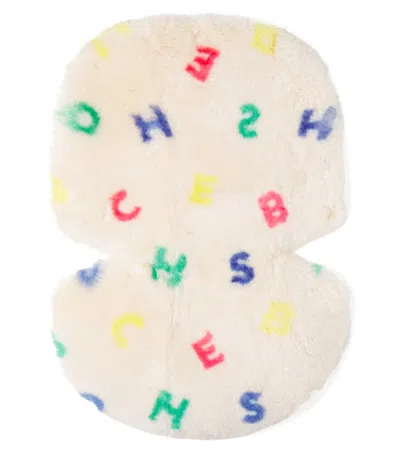 Bobo Choses X Binibamba Baby Shearling Stroller Liner In White