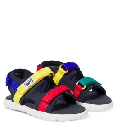 Bobo Choses Kids' X Camper Sandals In Blue