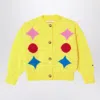 Bobo Choses Yellow Cardigan With Inlay