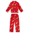Bobo Choses Yummy Cake Printed Cotton Pajamas In Multicoloured