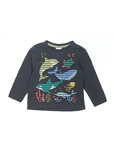 Pre-owned Boboli Kids' 3/4 Sleeve T-shirt In Gray