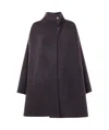 Boboutic Double Breasted Coat In Brown