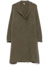 Boboutic Double Breast Coat In Green