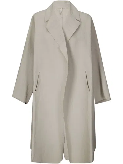 Boboutic Double-breasted Coat In White
