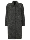 Boboutic Duster Coat In Black Mix