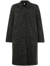Boboutic Duster Coat In Black Mix