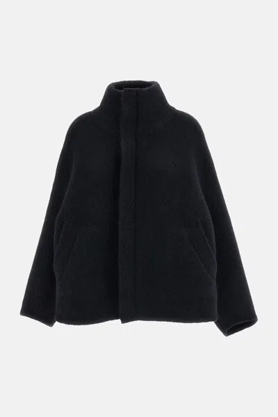 Boboutic Knit Jacket With Zip In Blue