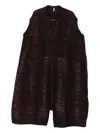 Boboutic Metallic Sleeveless Jumpsuit In Brown