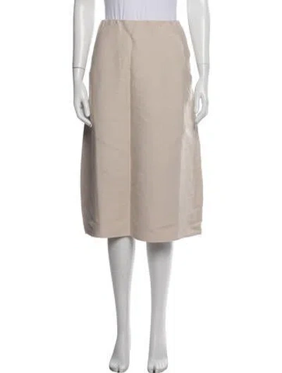 Pre-owned Boboutic Midi Length Skirt In Grey