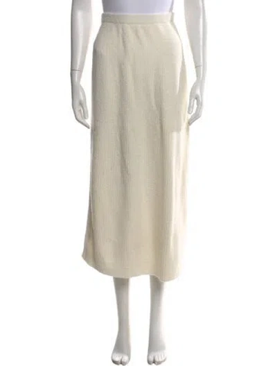 Pre-owned Boboutic Midi Length Skirt In Neutral